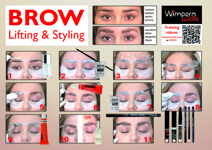 Instruction Brow Lifting & Styling